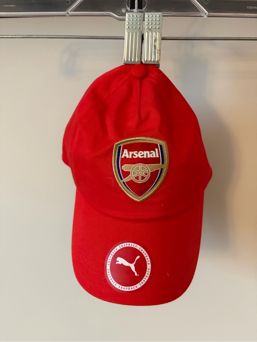 Puma Arsenal Embroidered Crest Cap